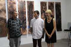 vernisáž výstavy Lineární variace v galerii Kus Kovu