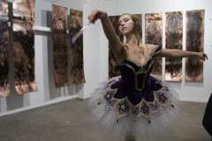 vernisáž výstavy Lineární variace v galerii Kus Kovu