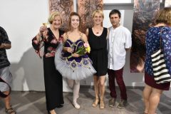 vernisáž výstavy Lineární variace v galerii Kus Kovu