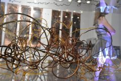 vernisáž výstavy Lineární variace v galerii Kus Kovu