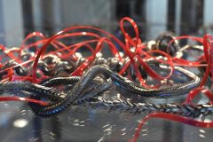 vernisáž výstavy Lineární variace v galerii Kus Kovu