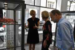 vernisáž výstavy Lineární variace v galerii Kus Kovu