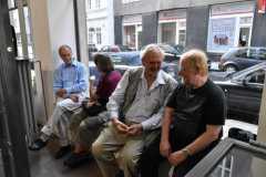 vernisáž výstavy Lineární variace v galerii Kus Kovu