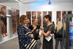 vernisáž výstavy Lineární variace v galerii Kus Kovu