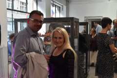 vernisáž výstavy Lineární variace v galerii Kus Kovu